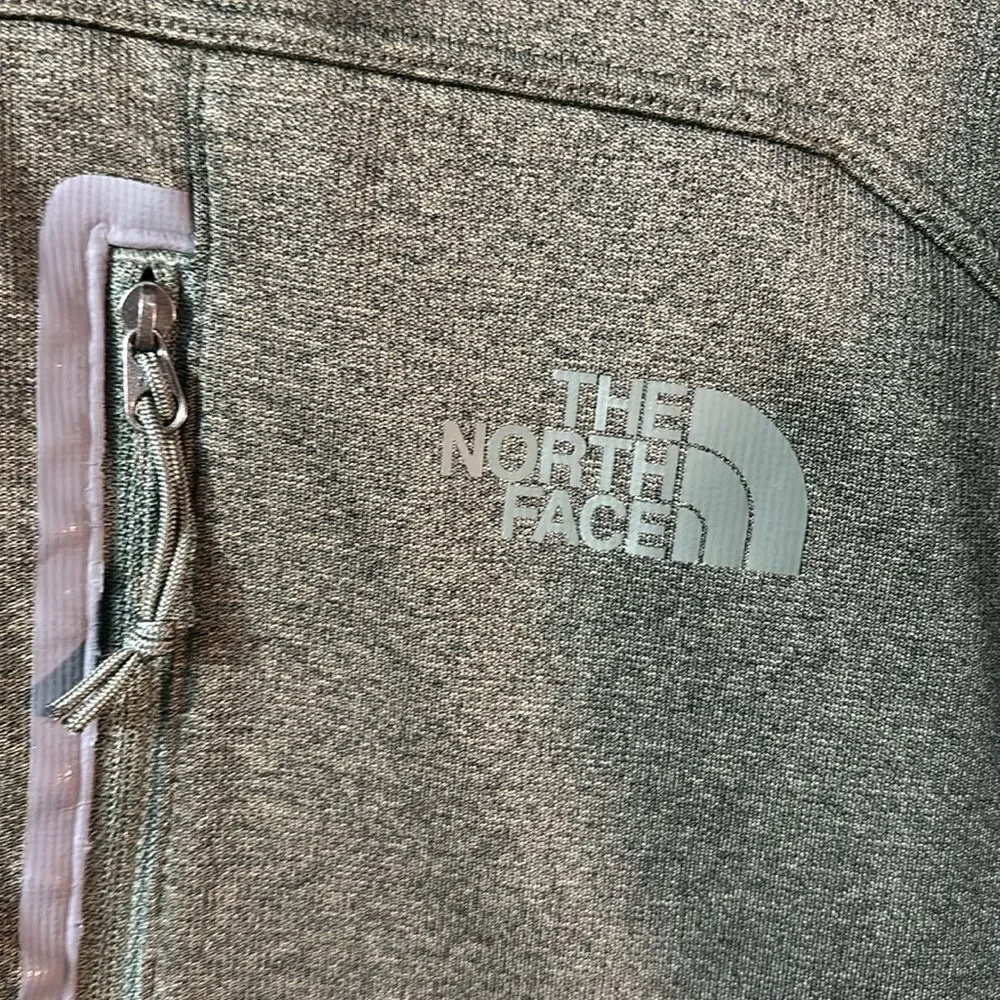 The North Face 1/4 zip dark green Sweater Jacket Mens large. Hiking PNW Outdoors